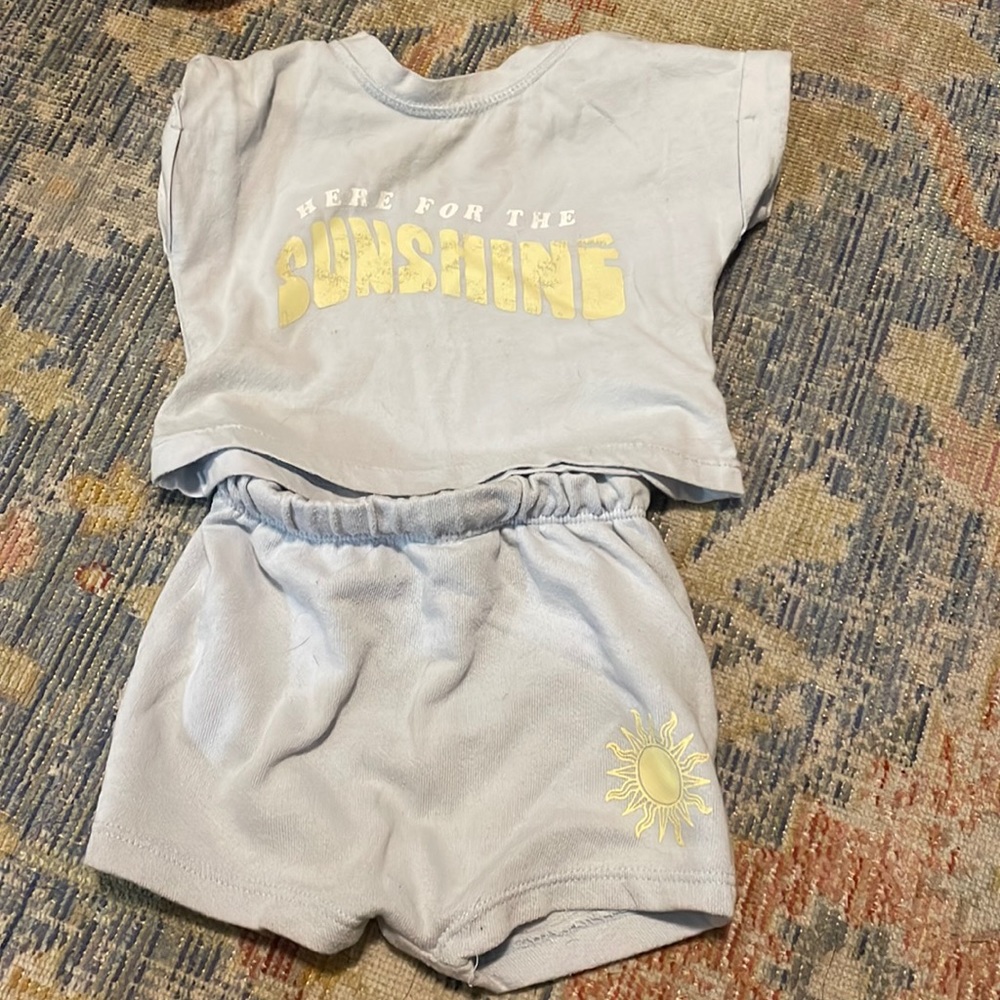 Grayson Mini summer outfit 6-9 months